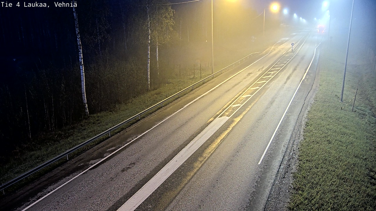 Weather Camera Image Road 4  Laukaa, Vehniä, Laukaa, Keski-Suomi
