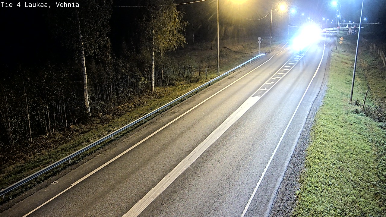 Kelikamerat Kuva Tie 4  Laukaa, Vehniä, Laukaa, Keski-Suomi