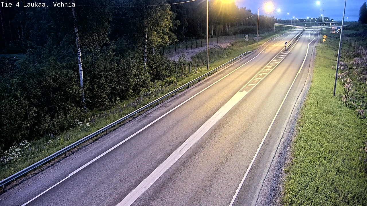 Kelikamerat Kuva Tie 4  Laukaa, Vehniä, Laukaa, Keski-Suomi