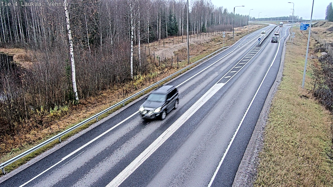 Kelikamerat Kuva Tie 4  Laukaa, Vehniä, Laukaa, Keski-Suomi