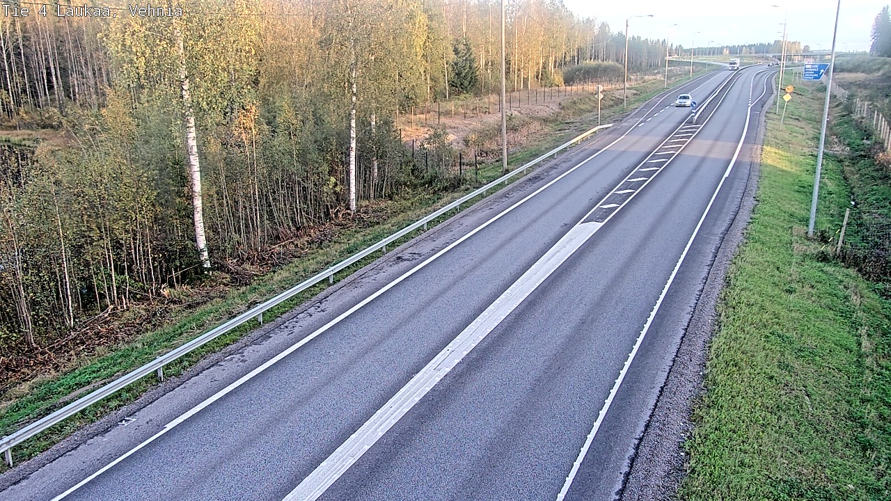 Kelikamerat Kuva Tie 4  Laukaa, Vehniä, Laukaa, Keski-Suomi