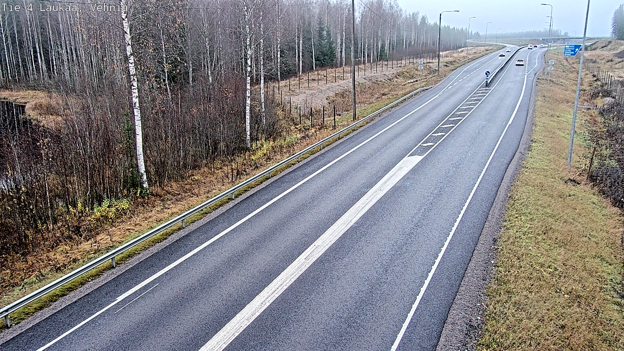 Kelikamerat Kuva Tie 4  Laukaa, Vehniä, Laukaa, Keski-Suomi