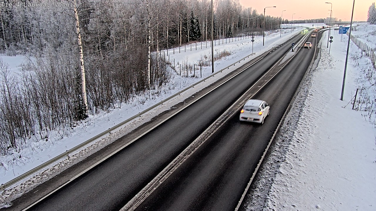 Kelikamerat Kuva Tie 4  Laukaa, Vehniä, Laukaa, Keski-Suomi