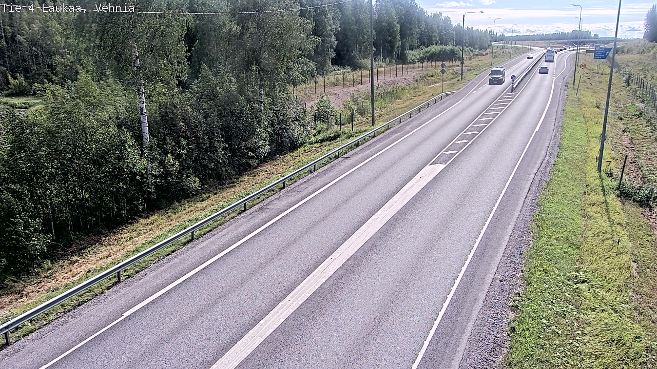 Kelikamerat Kuva Tie 4  Laukaa, Vehniä, Laukaa, Keski-Suomi