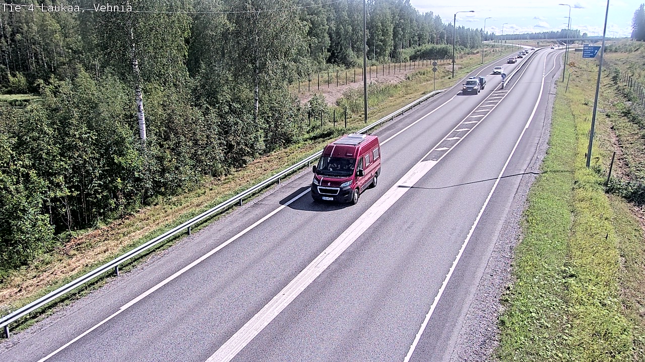Kelikamerat Kuva Tie 4  Laukaa, Vehniä, Laukaa, Keski-Suomi