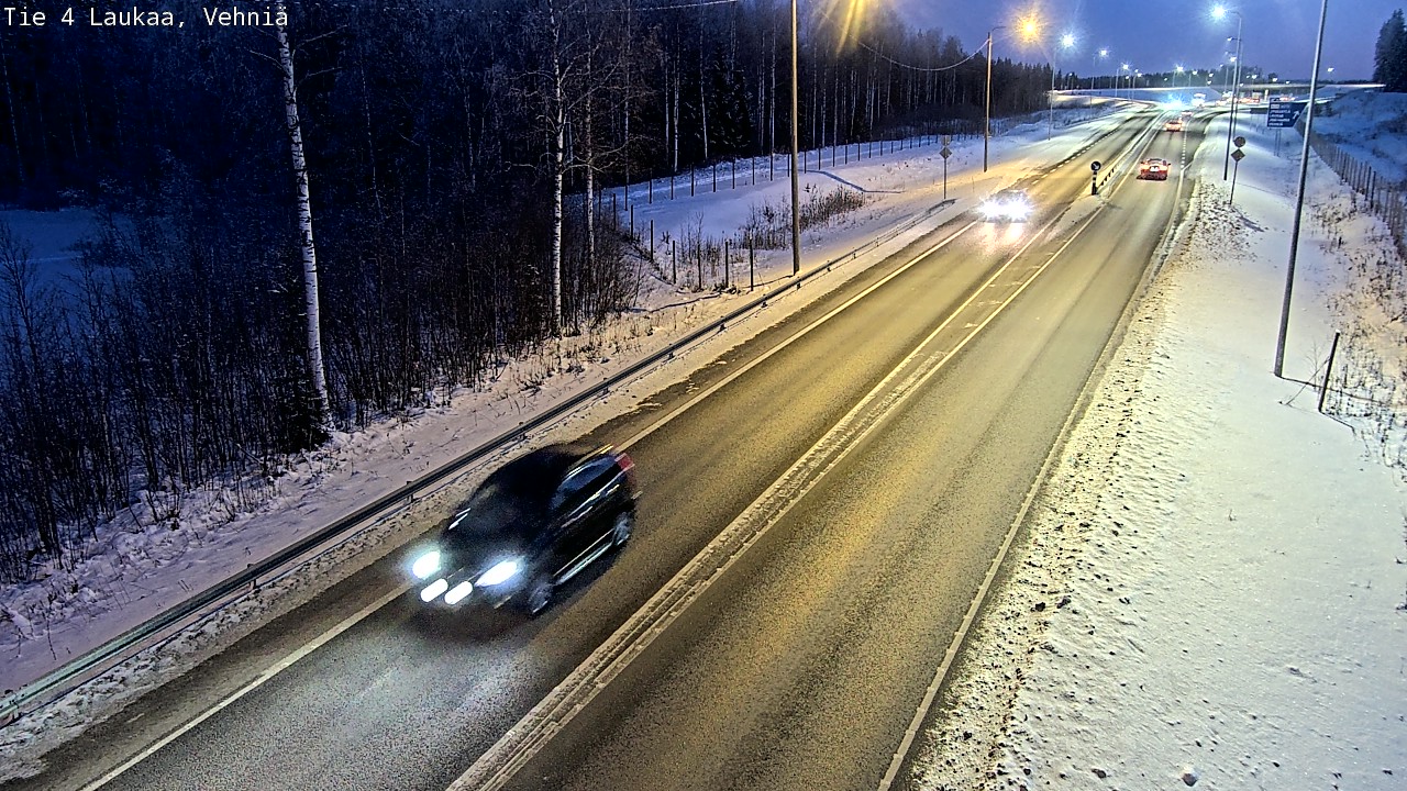 Kelikamerat Kuva Tie 4  Laukaa, Vehniä, Laukaa, Keski-Suomi