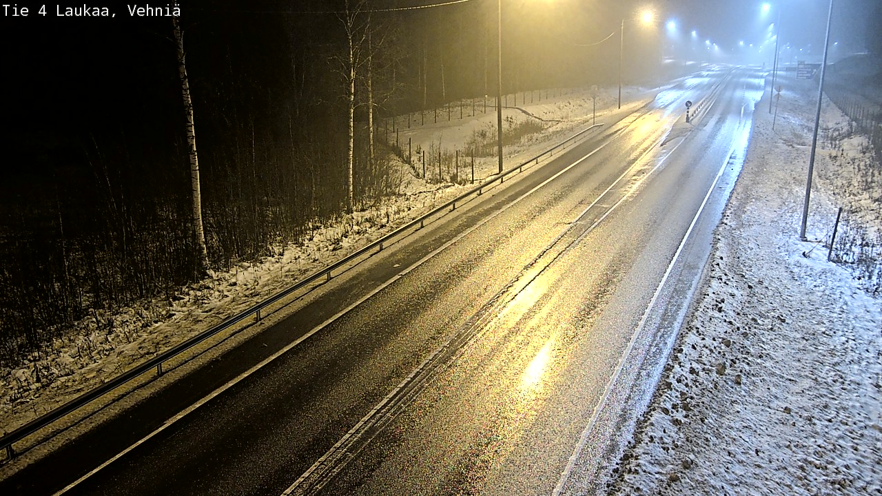 Weather Camera Image Väg 4  Laukaa, Vehniä, Laukaa, Keski-Suomi