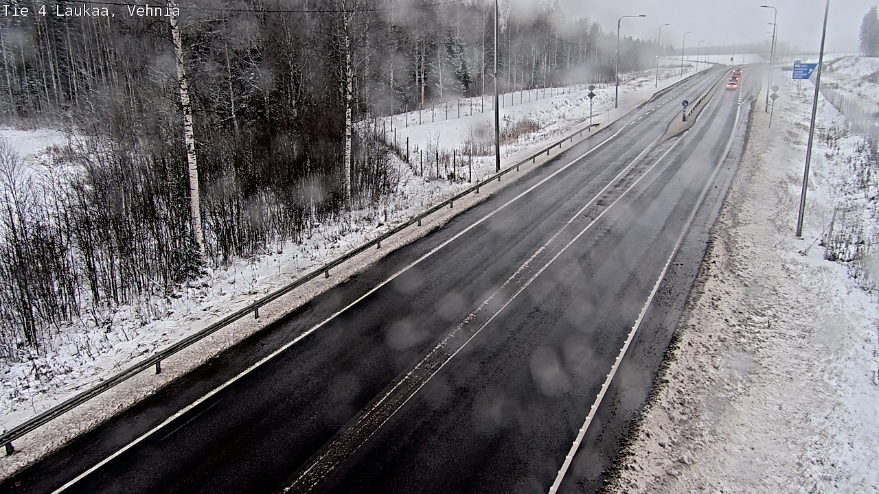 Weather Camera Image Väg 4  Laukaa, Vehniä, Laukaa, Keski-Suomi