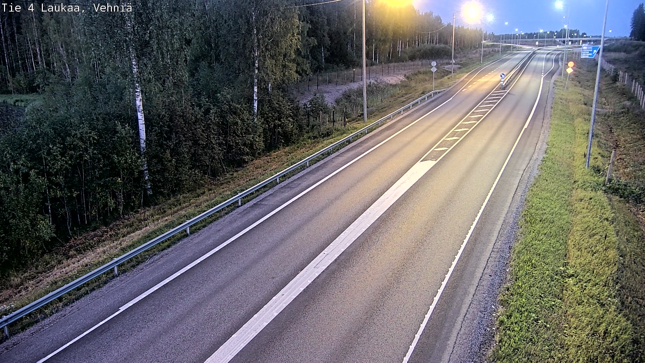 Kelikamerat Kuva Tie 4  Laukaa, Vehniä, Laukaa, Keski-Suomi