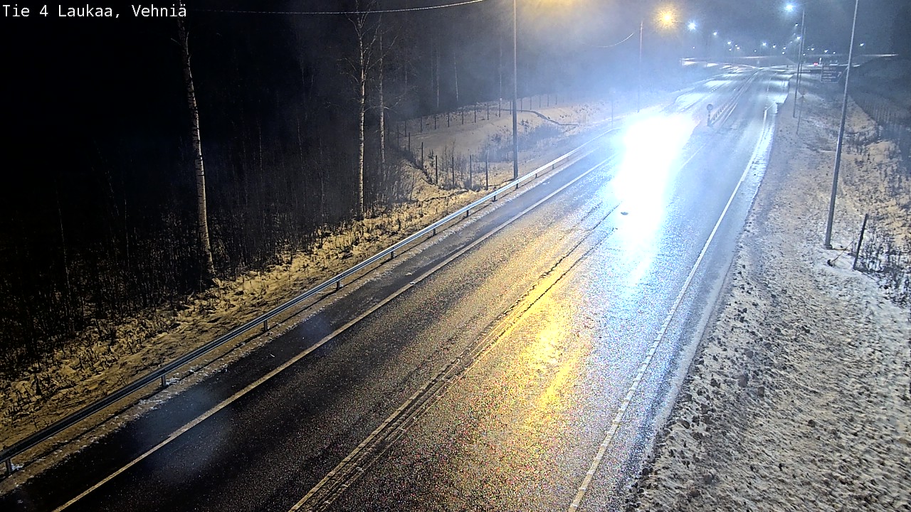 Weather Camera Image Väg 4  Laukaa, Vehniä, Laukaa, Keski-Suomi