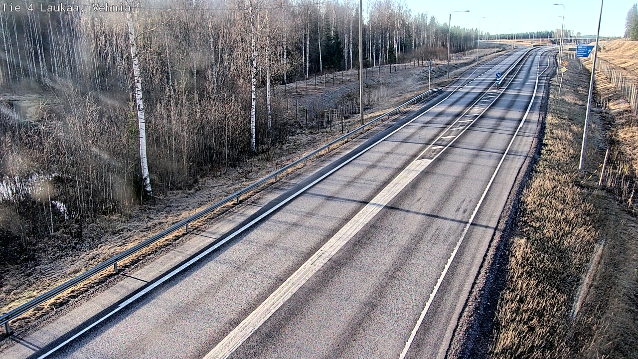 Weather Camera Image Väg 4  Laukaa, Vehniä, Laukaa, Keski-Suomi