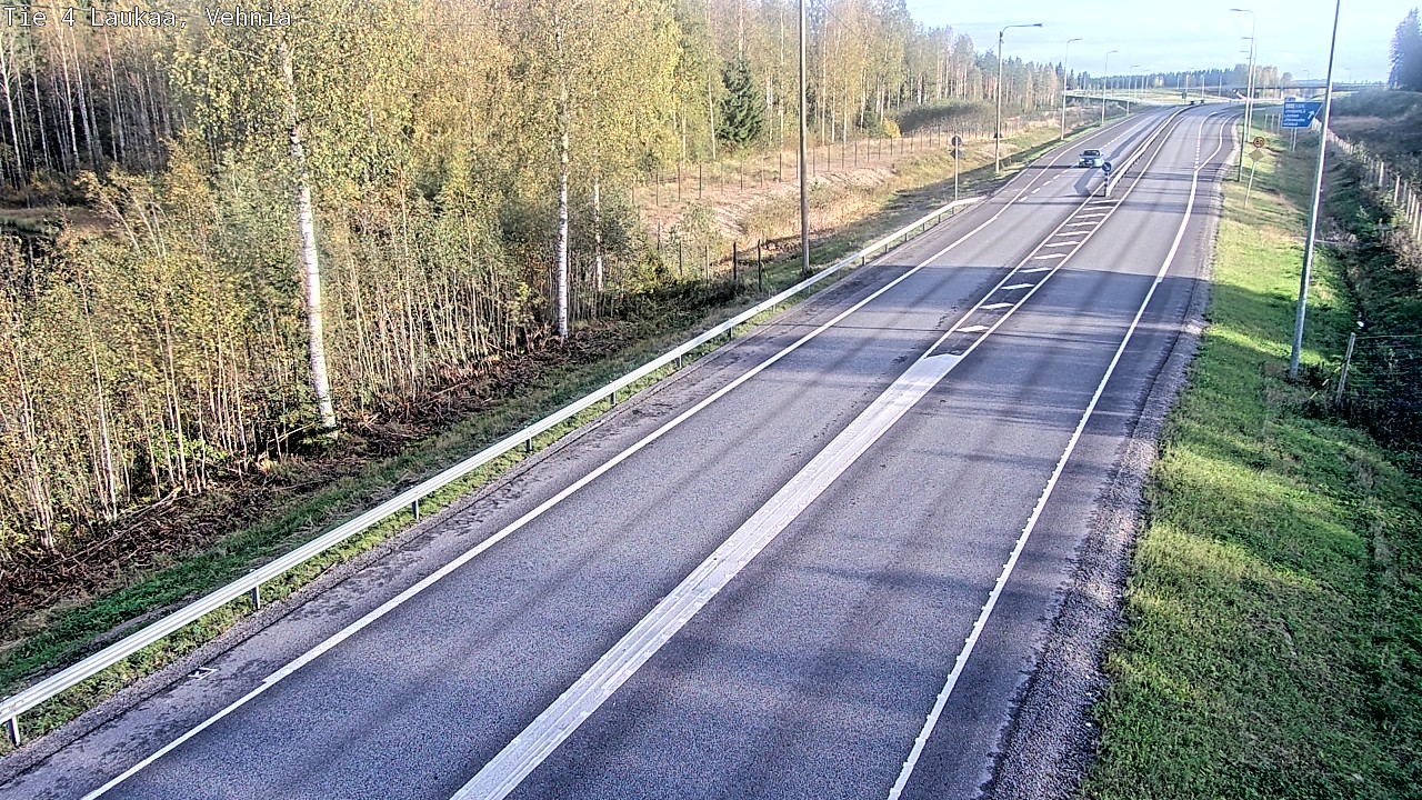 Kelikamerat Kuva Tie 4  Laukaa, Vehniä, Laukaa, Keski-Suomi