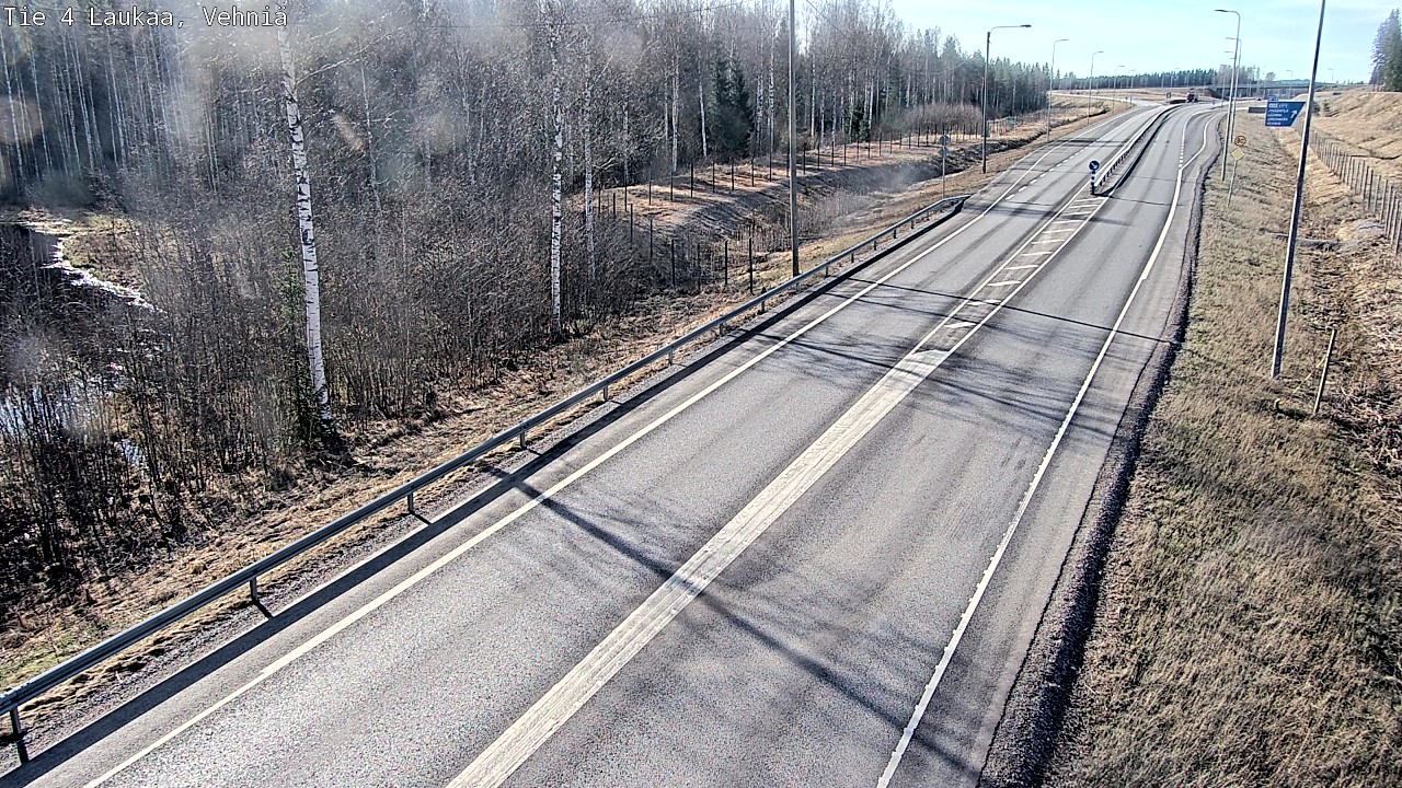 Weather Camera Image Väg 4  Laukaa, Vehniä, Laukaa, Keski-Suomi