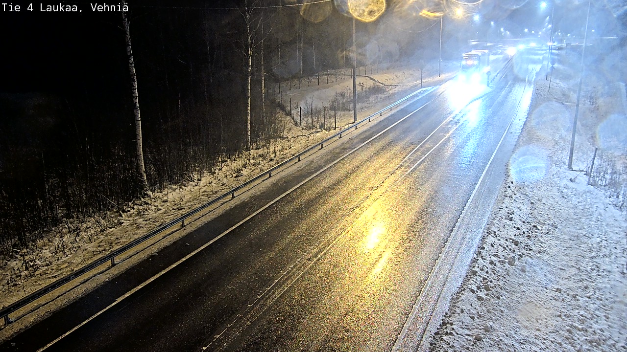 Weather Camera Image Väg 4  Laukaa, Vehniä, Laukaa, Keski-Suomi