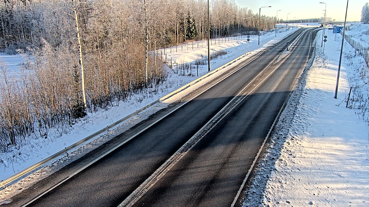 Weather Camera Image Road 4  Laukaa, Vehniä, Laukaa, Keski-Suomi