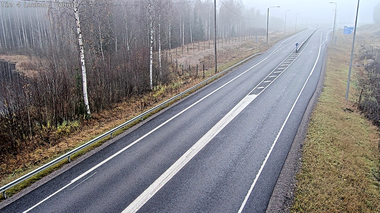 Kelikamerat Kuva Tie 4  Laukaa, Vehniä, Laukaa, Keski-Suomi