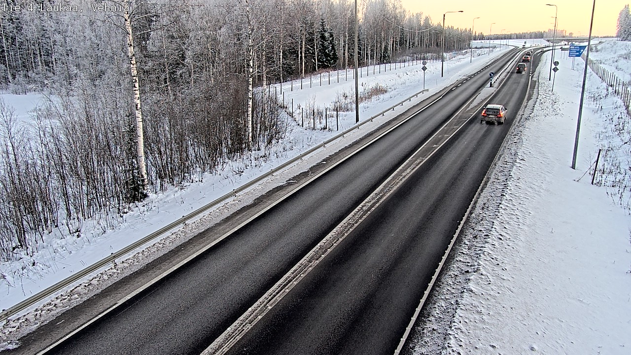 Kelikamerat Kuva Tie 4  Laukaa, Vehniä, Laukaa, Keski-Suomi