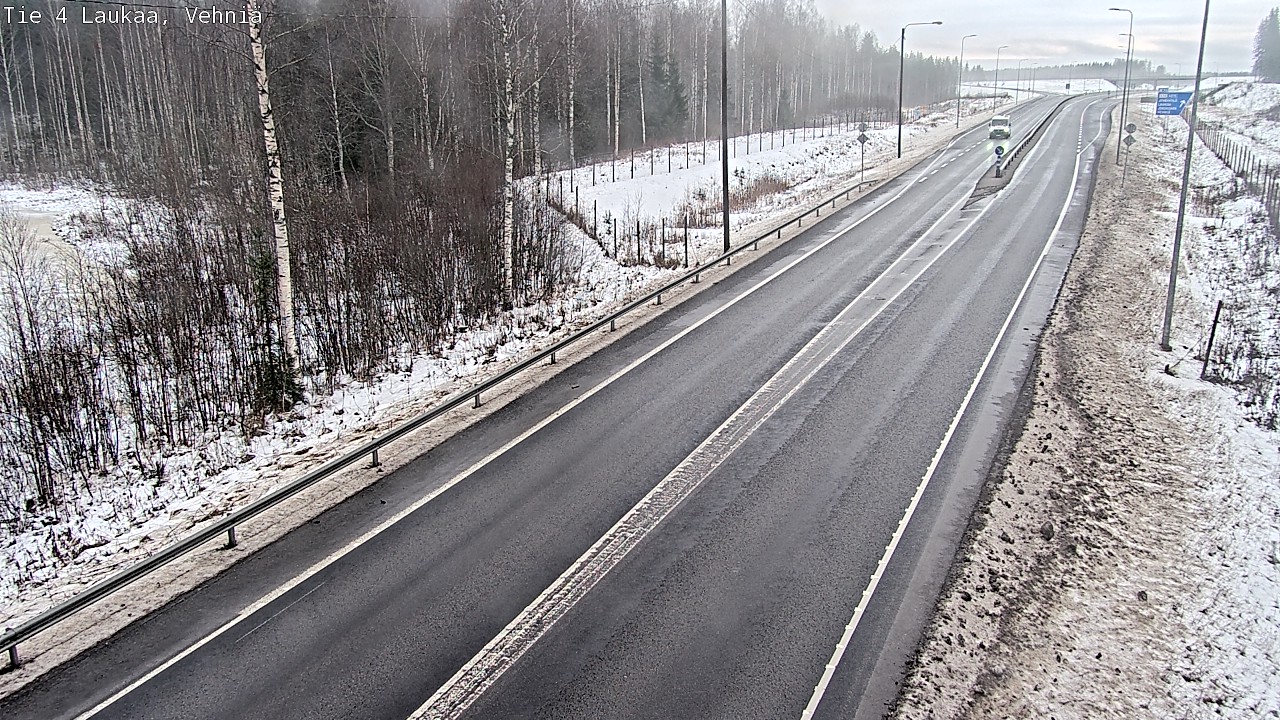 Weather Camera Image Väg 4  Laukaa, Vehniä, Laukaa, Keski-Suomi