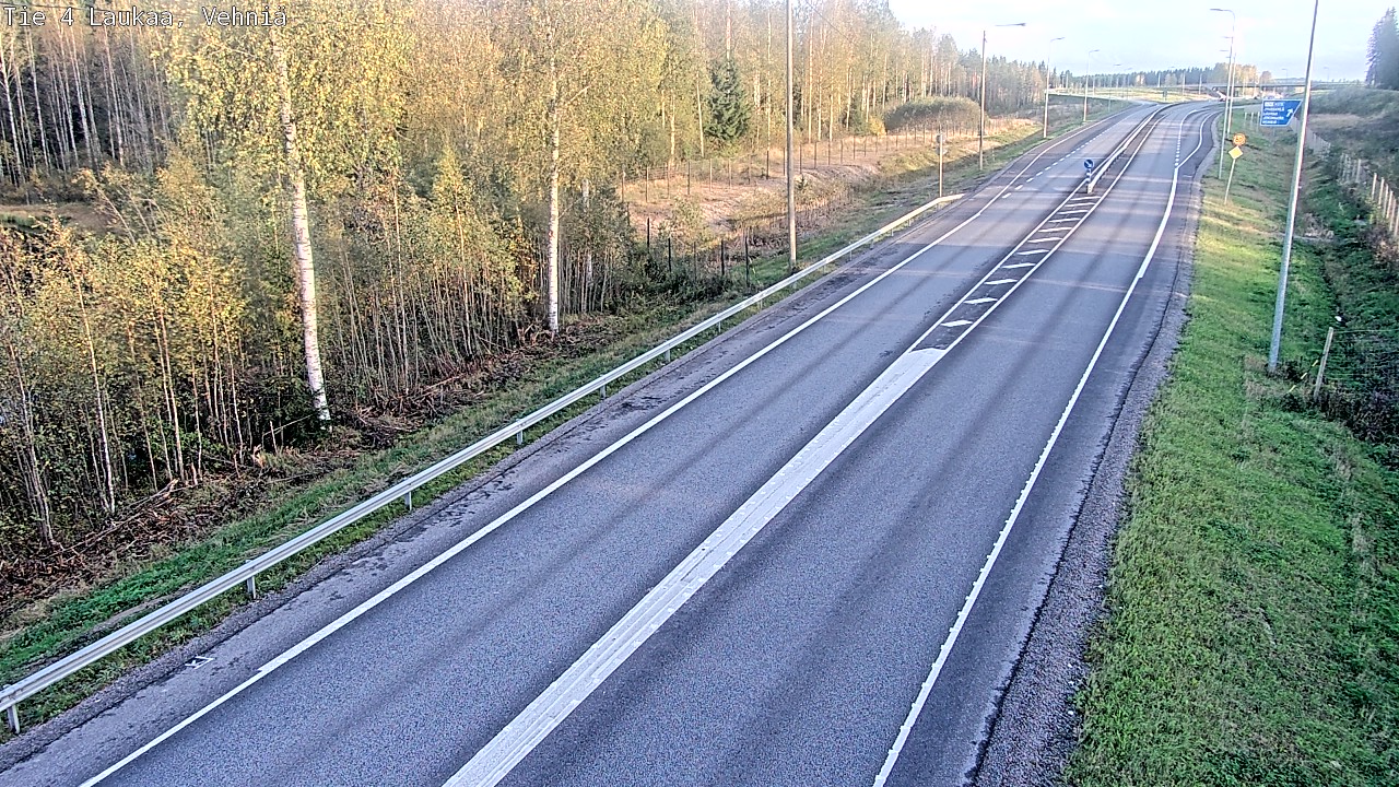 Kelikamerat Kuva Tie 4  Laukaa, Vehniä, Laukaa, Keski-Suomi