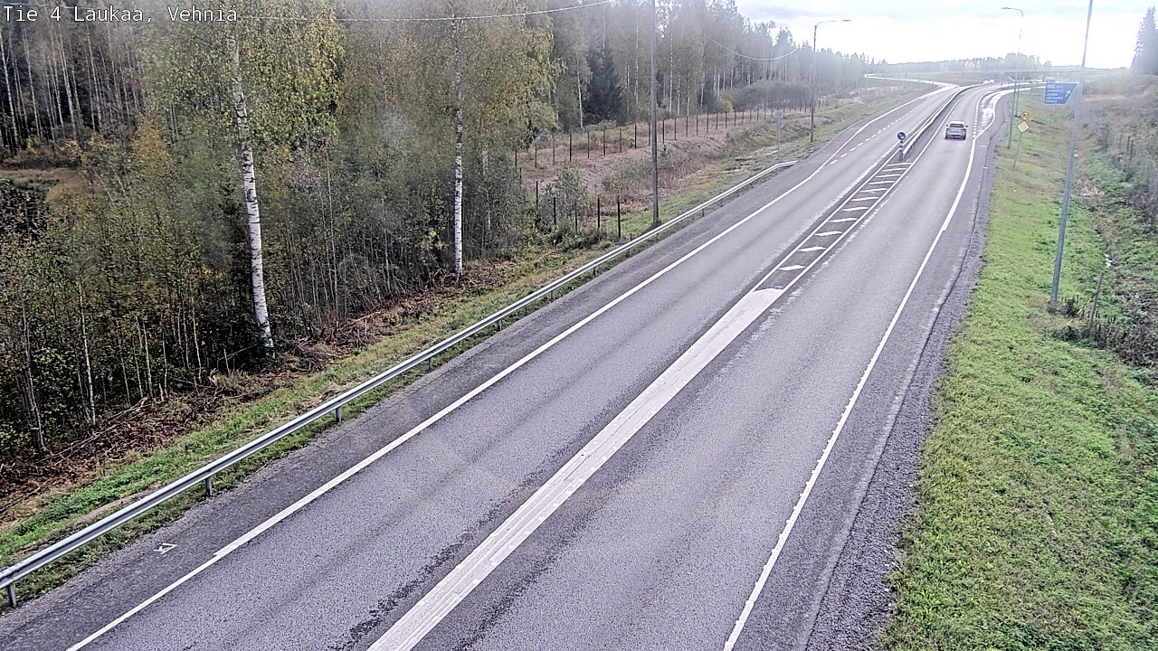Kelikamerat Kuva Tie 4  Laukaa, Vehniä, Laukaa, Keski-Suomi
