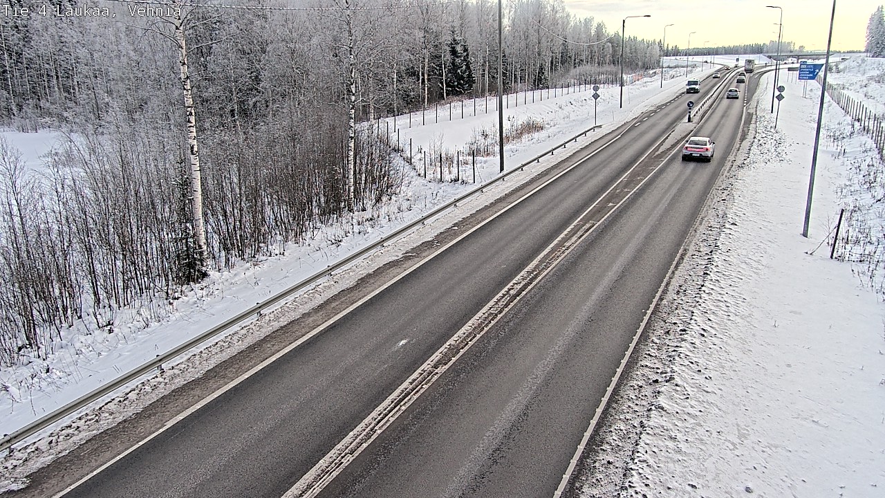 Kelikamerat Kuva Tie 4  Laukaa, Vehniä, Laukaa, Keski-Suomi