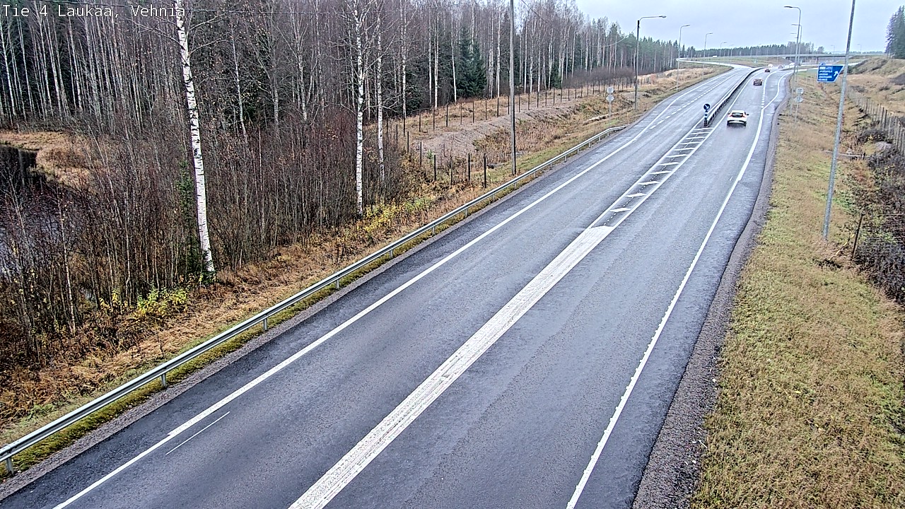 Weather Camera Image Väg 4  Laukaa, Vehniä, Laukaa, Keski-Suomi