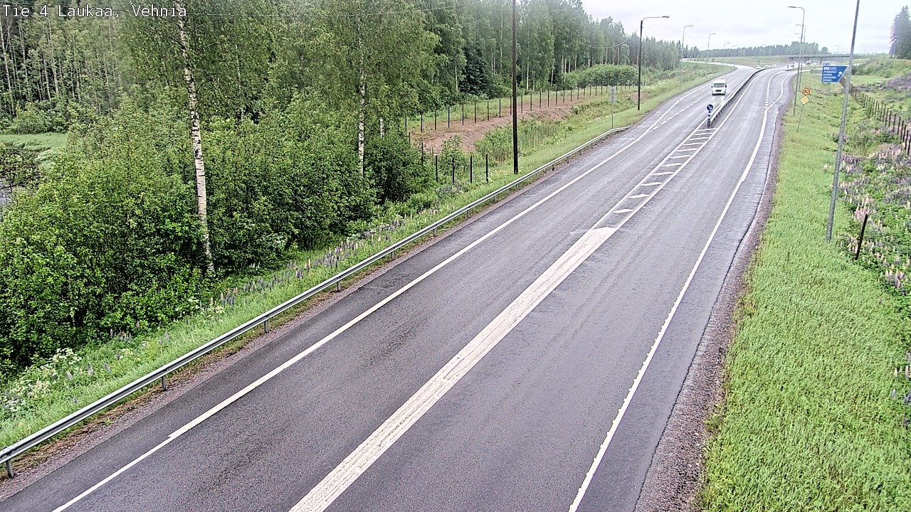 Weather Camera Image Väg 4  Laukaa, Vehniä, Laukaa, Keski-Suomi