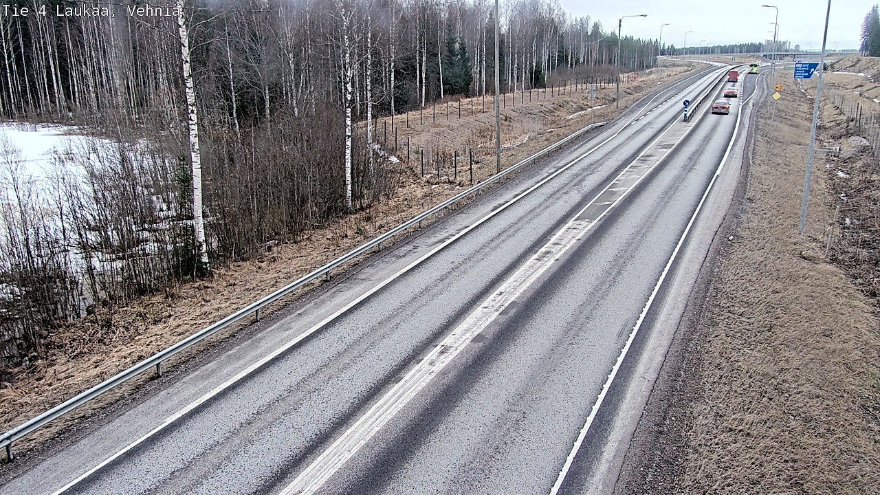 Weather Camera Image Väg 4  Laukaa, Vehniä, Laukaa, Keski-Suomi