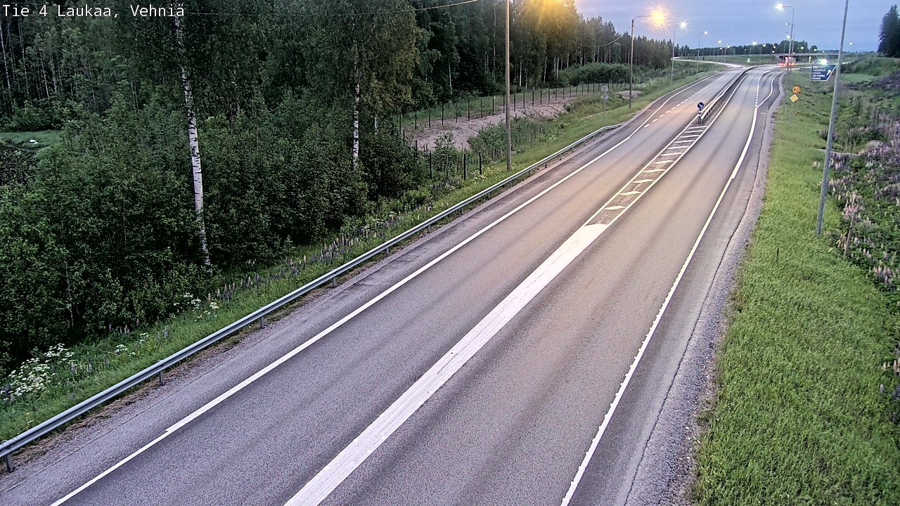 Kelikamerat Kuva Tie 4  Laukaa, Vehniä, Laukaa, Keski-Suomi