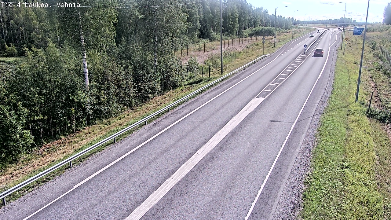 Kelikamerat Kuva Tie 4  Laukaa, Vehniä, Laukaa, Keski-Suomi