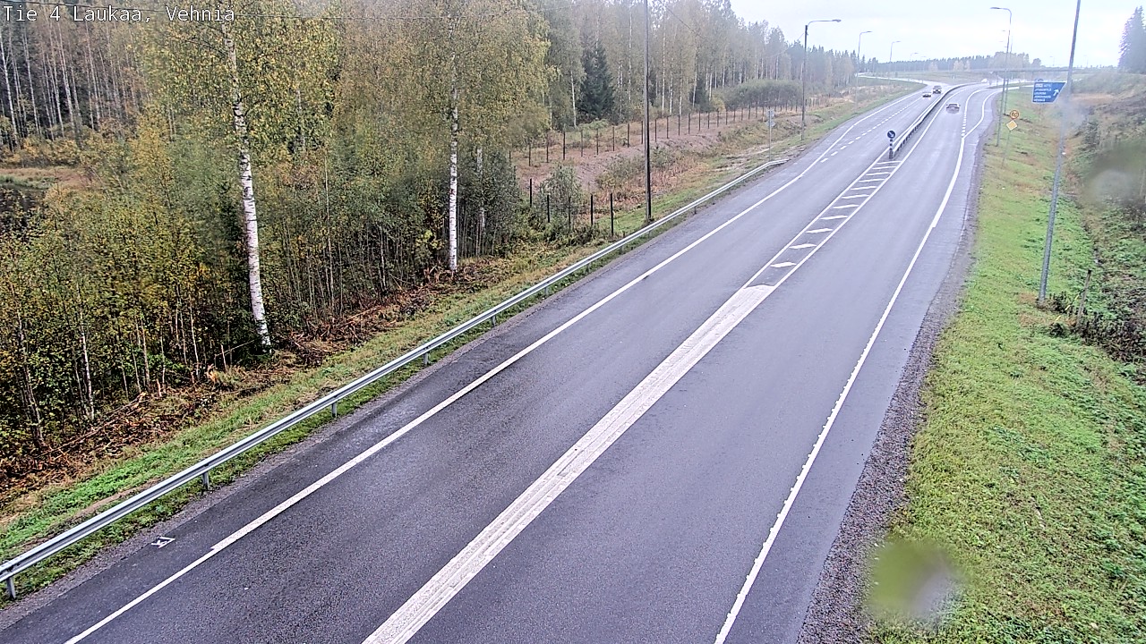 Kelikamerat Kuva Tie 4  Laukaa, Vehniä, Laukaa, Keski-Suomi