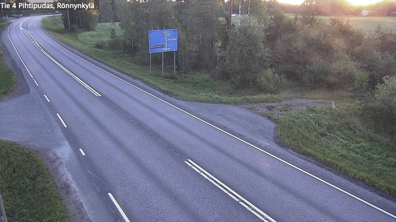 Kelikamerat Kuva Tie 4 Pihtipudas, Rönnynkylä, Pihtipudas, Keski-Suomi