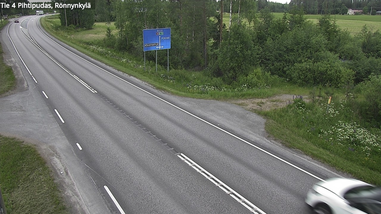 Kelikamerat Kuva Tie 4 Pihtipudas, Rönnynkylä, Pihtipudas, Keski-Suomi