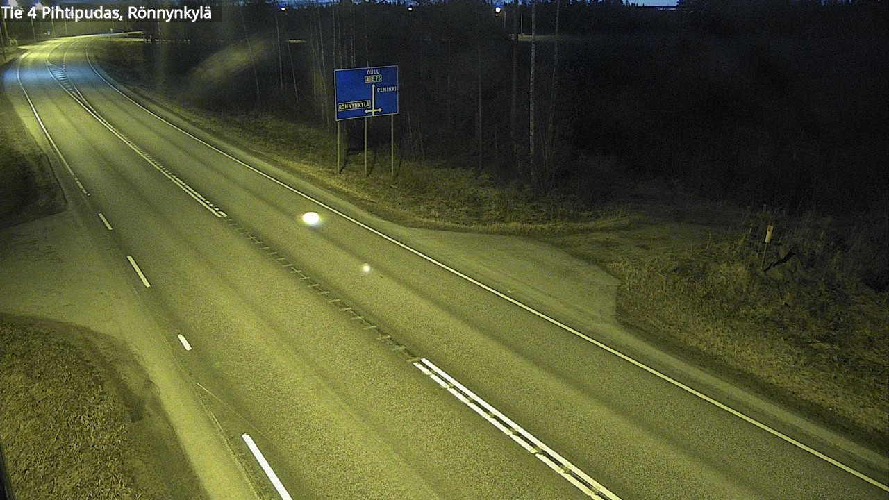 Kelikamerat Kuva Tie 4 Pihtipudas, Rönnynkylä, Pihtipudas, Keski-Suomi