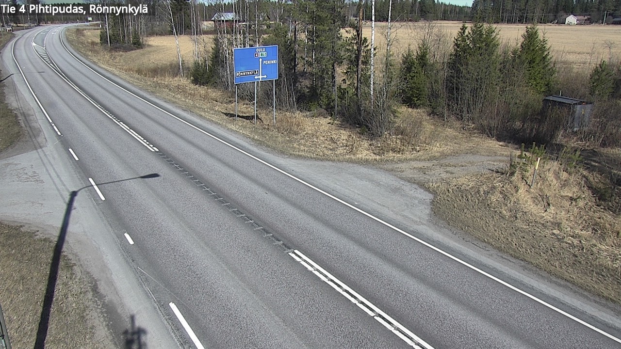 Kelikamerat Kuva Tie 4 Pihtipudas, Rönnynkylä, Pihtipudas, Keski-Suomi