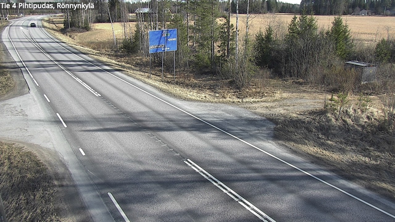 Kelikamerat Kuva Tie 4 Pihtipudas, Rönnynkylä, Pihtipudas, Keski-Suomi
