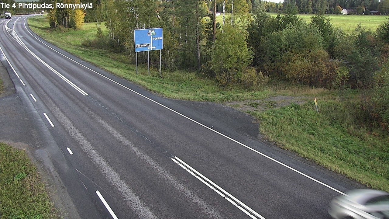 Kelikamerat Kuva Tie 4 Pihtipudas, Rönnynkylä, Pihtipudas, Keski-Suomi