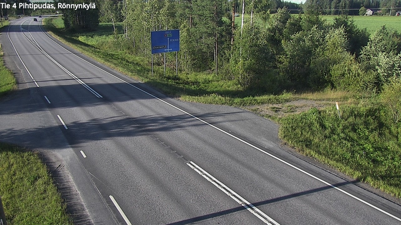 Kelikamerat Kuva Tie 4 Pihtipudas, Rönnynkylä, Pihtipudas, Keski-Suomi