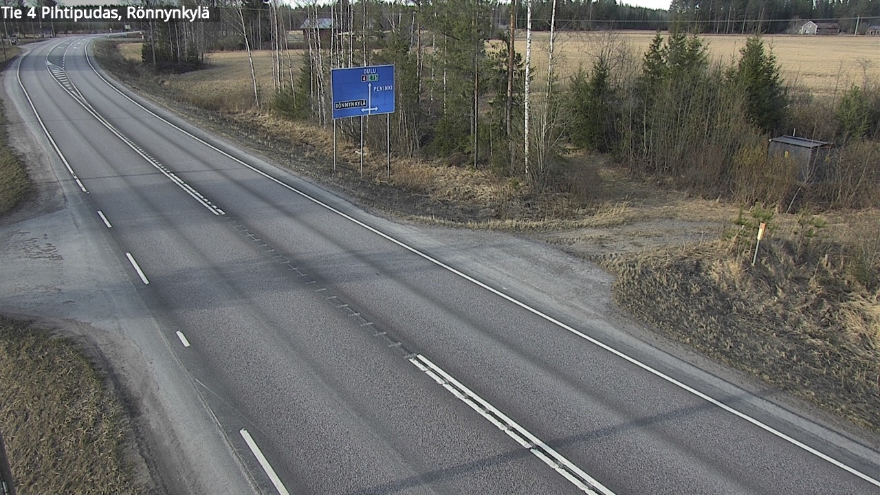 Kelikamerat Kuva Tie 4 Pihtipudas, Rönnynkylä, Pihtipudas, Keski-Suomi