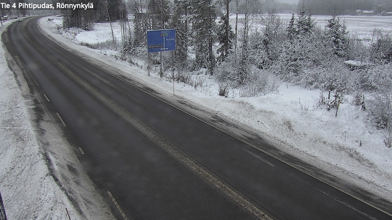 Kelikamerat Kuva Tie 4 Pihtipudas, Rönnynkylä, Pihtipudas, Keski-Suomi