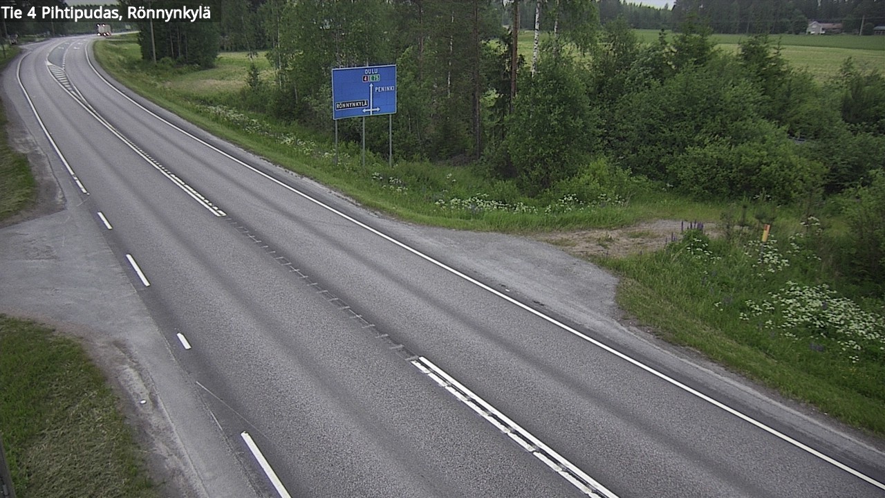 Kelikamerat Kuva Tie 4 Pihtipudas, Rönnynkylä, Pihtipudas, Keski-Suomi