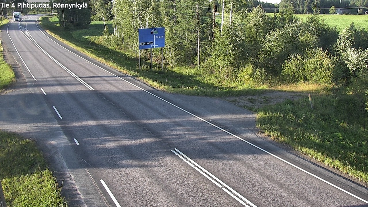 Kelikamerat Kuva Tie 4 Pihtipudas, Rönnynkylä, Pihtipudas, Keski-Suomi
