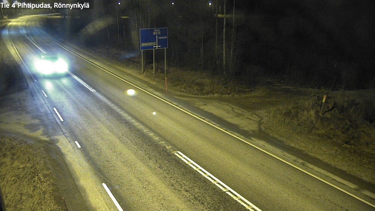 Kelikamerat Kuva Tie 4 Pihtipudas, Rönnynkylä, Pihtipudas, Keski-Suomi