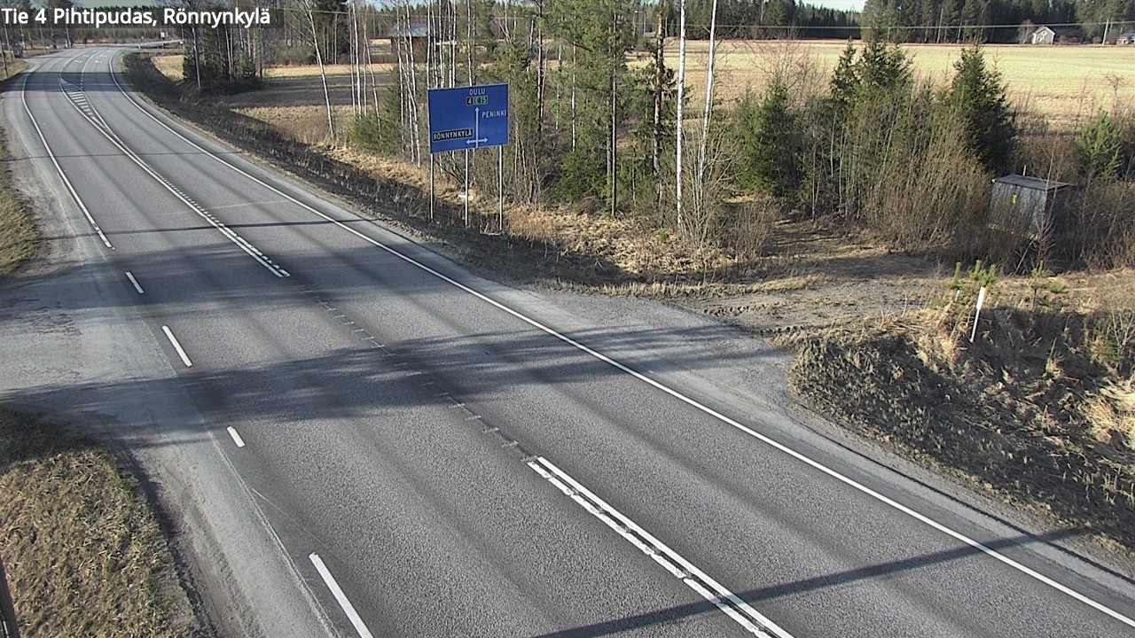Kelikamerat Kuva Tie 4 Pihtipudas, Rönnynkylä, Pihtipudas, Keski-Suomi