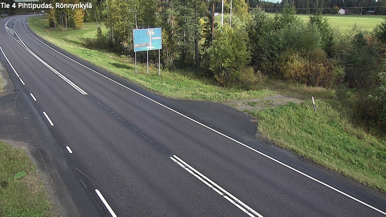 Kelikamerat Kuva Tie 4 Pihtipudas, Rönnynkylä, Pihtipudas, Keski-Suomi