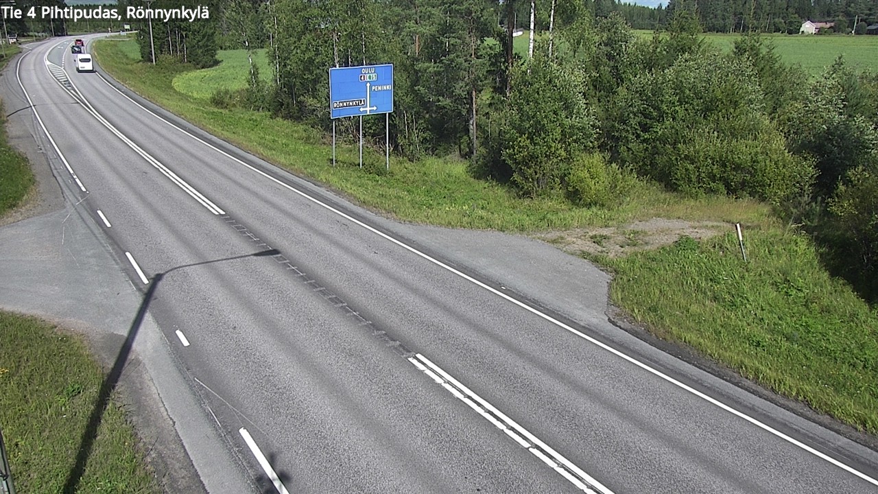 Kelikamerat Kuva Tie 4 Pihtipudas, Rönnynkylä, Pihtipudas, Keski-Suomi