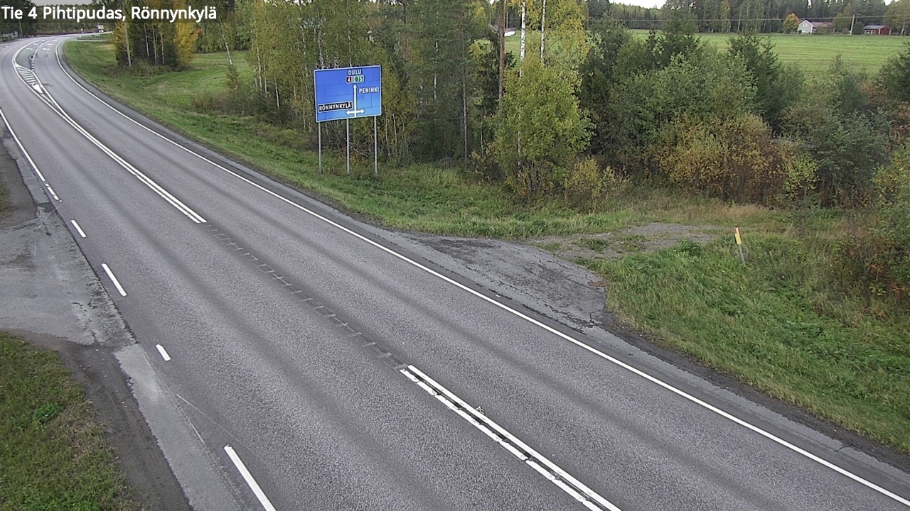 Kelikamerat Kuva Tie 4 Pihtipudas, Rönnynkylä, Pihtipudas, Keski-Suomi