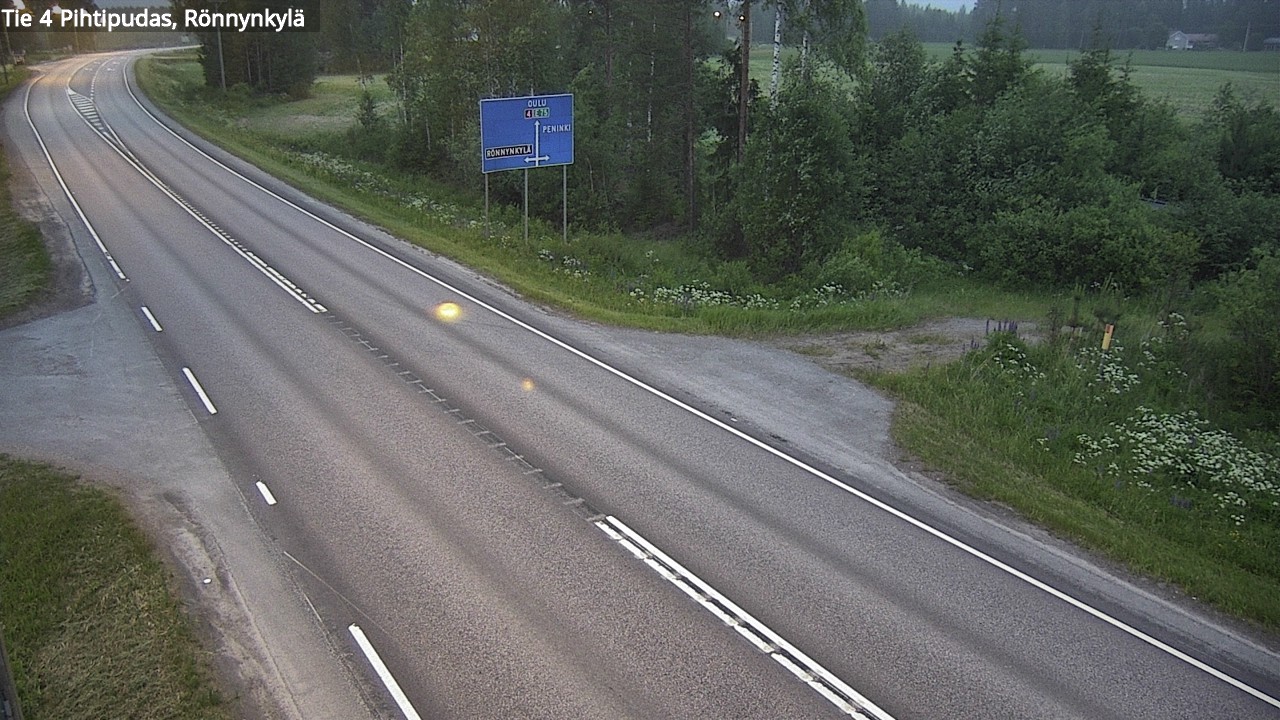 Kelikamerat Kuva Tie 4 Pihtipudas, Rönnynkylä, Pihtipudas, Keski-Suomi