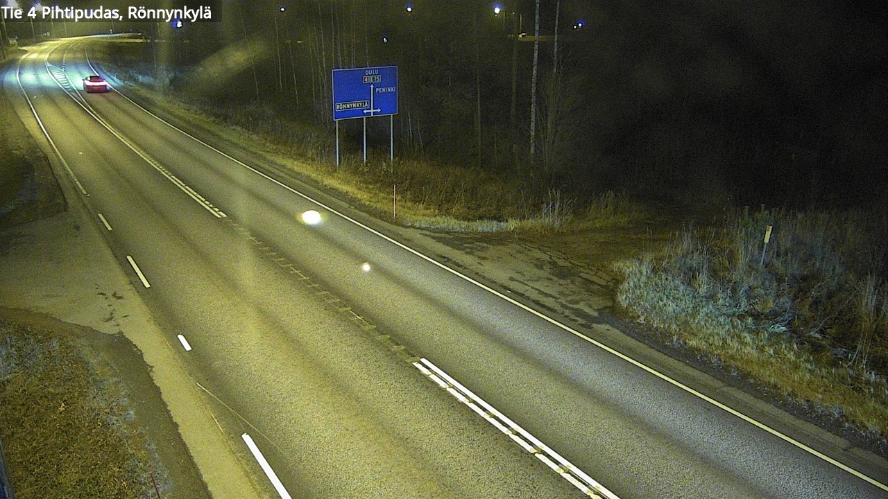 Kelikamerat Kuva Tie 4 Pihtipudas, Rönnynkylä, Pihtipudas, Keski-Suomi