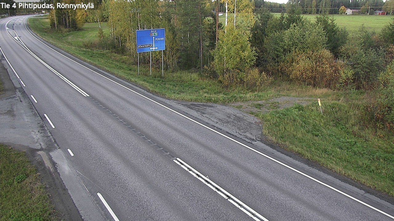 Kelikamerat Kuva Tie 4 Pihtipudas, Rönnynkylä, Pihtipudas, Keski-Suomi